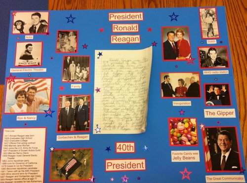Example of a President's Day Poster 